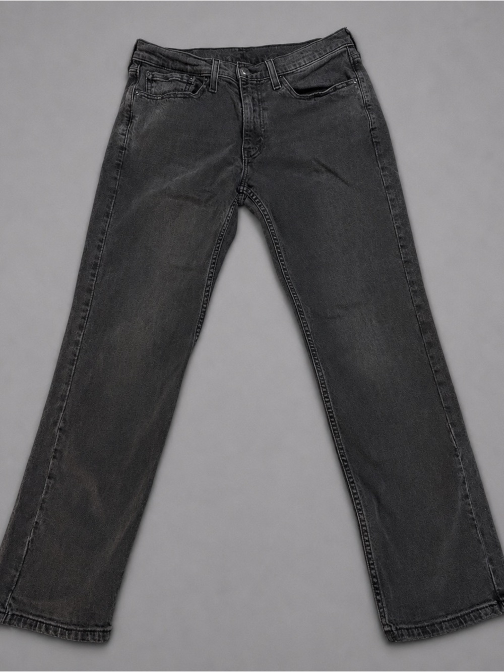 Levi’s 514 Men’s 31x30 Charcoal Gray Straight Fit Stretch Jeans